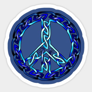Crystal Blue Sticker